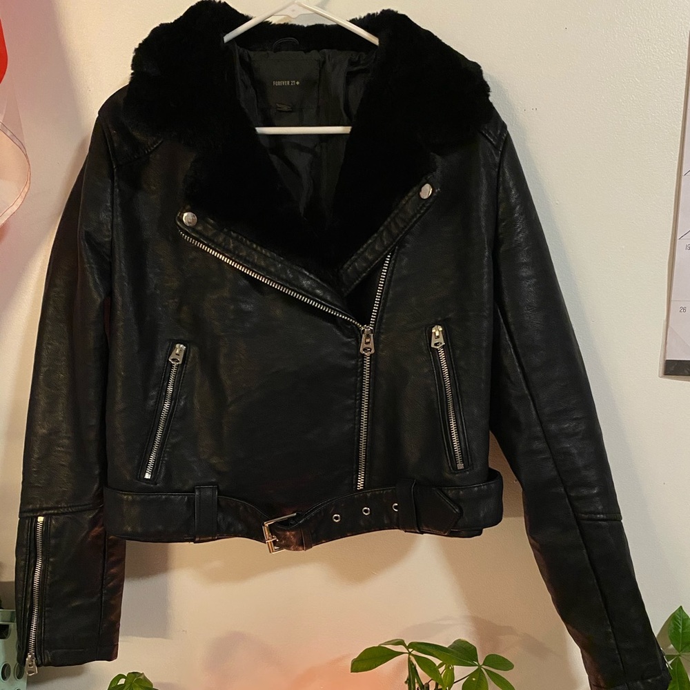 Leather jacket!